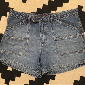 Vintage 90s Union Bay high rise mom jean shorts